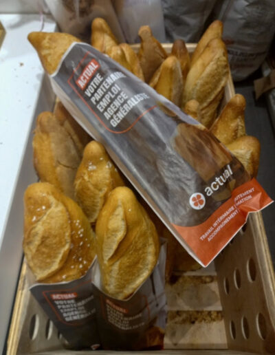 Sac à pains de la Boulangerie LA BONNE MICH'E CHABONS